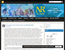 Tablet Screenshot of niceradio.fr
